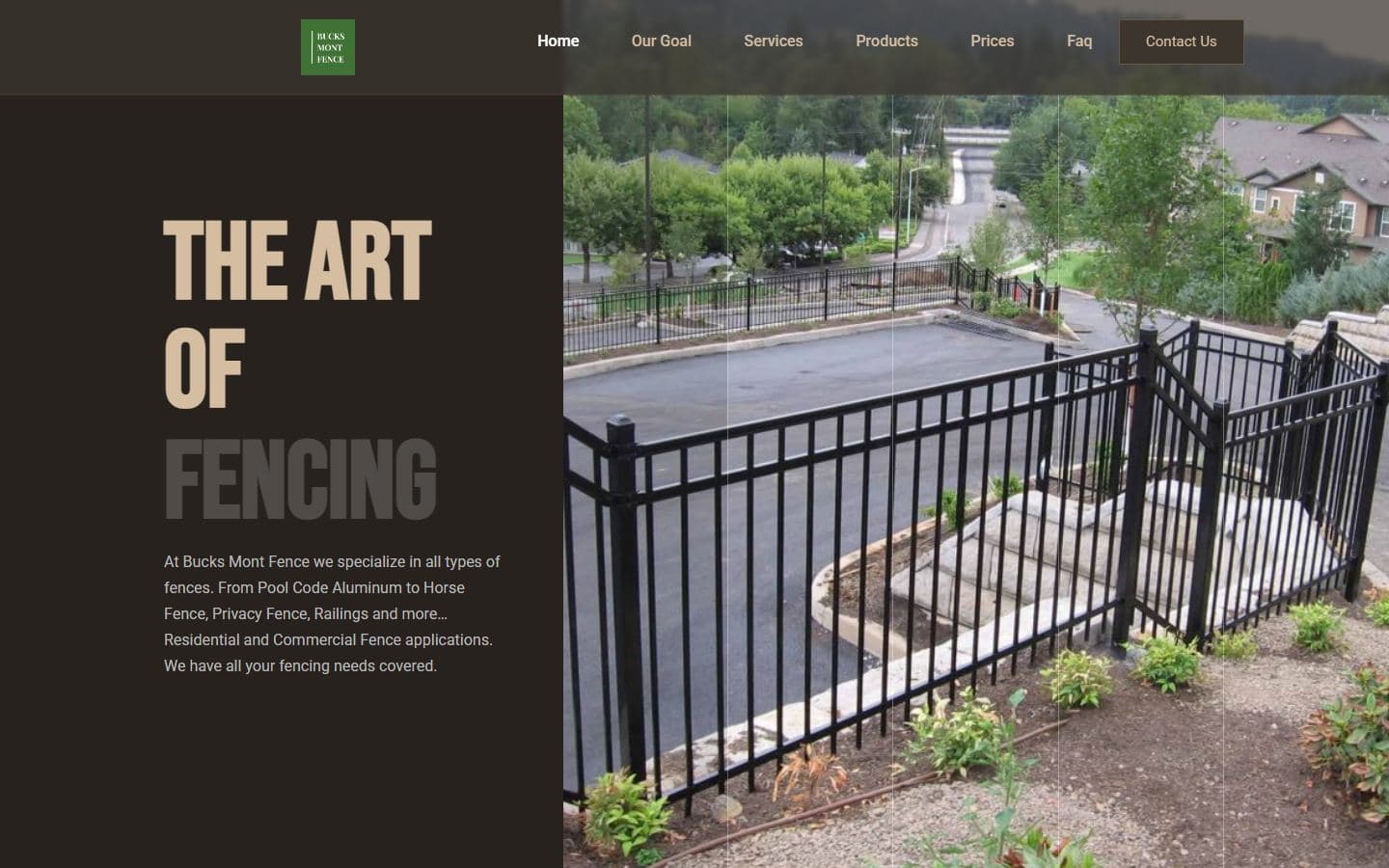 Bucks Mont Fence